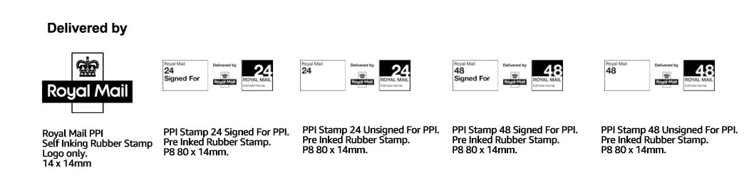 Royal Mail PPI Stamps | Custom PPI Stamp - Rubber Stamp Man